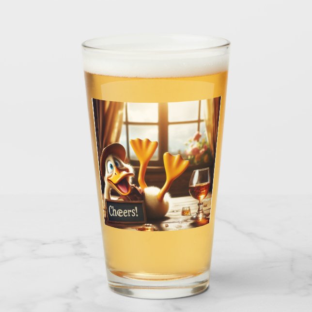 Rolig Berusad Anka Glas (Framsida fylld)