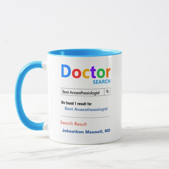 Rolig beställnings- bäst Anaesthesiologistgåva Mugg (Vänster)