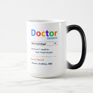 Rolig beställnings- bäst Nephrologist Magisk Mugg