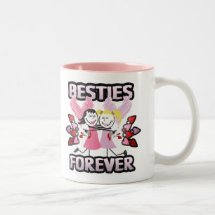 Rolig BFF-bästa vänför evigt Två-Tonad Mugg