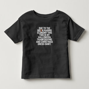 Rolig Biden Harris Ekonomi Jul T Shirt