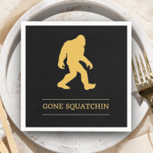 Rolig Big Foot Gone Squatchin Sasquatch