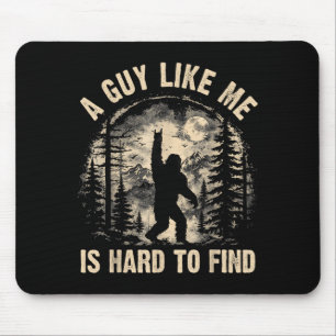 Rolig Big Foot Rock En Kille Som är Svår Att Hitta Musmatta