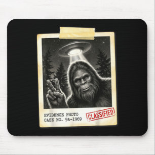 Rolig bigfoot-älva ufo-retro bevis foto  musmatta