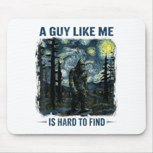 Rolig Bigfoot En Kille Som Jag Är Svår Att Hitta I Musmatta
