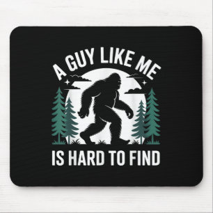 Rolig Bigfoot En Kille Som Jag Är Svår Att Hitta I Musmatta