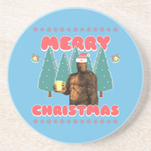 Rolig Bigfoot - God Jul Underlägg