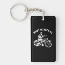 Rolig Biker Attityd T-Shirt - Horns Är För Kor
