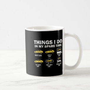 Rolig bil 6 saker jag gör på min fritid  kaffemugg