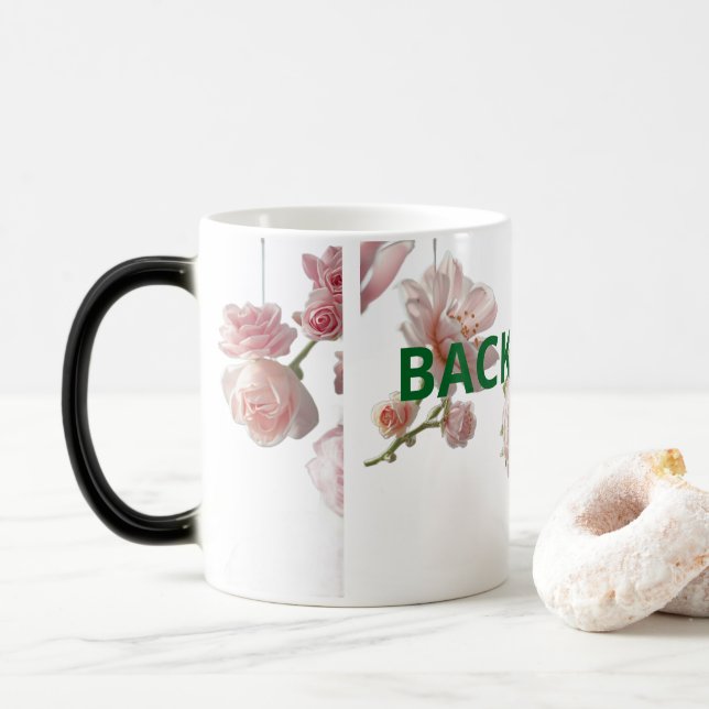 Rolig bil MUG – BACK OFF | Skämtpresent för  Magisk Mugg (Med munk)