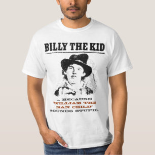 rolig billy ungeskjortan t-shirt