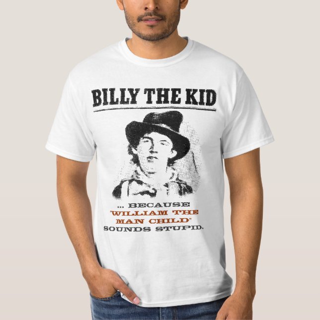 rolig billy ungeskjortan t-shirt (Framsida)