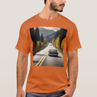 Rolig bilpassion t shirt