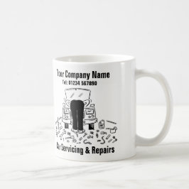 Rolig Biltjänst Service & Reparationer Kaffemugg
