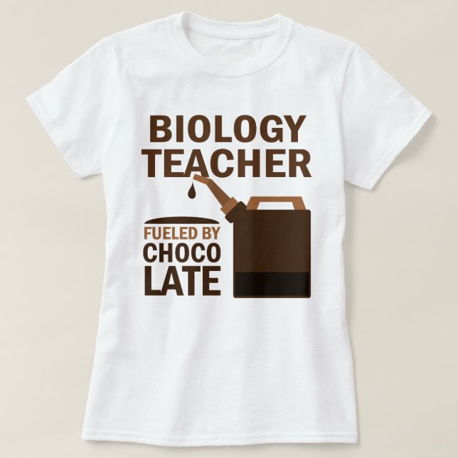(Rolig) biologiläraregåva, T-shirt (Design framsida)