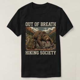 Rolig Björn Vandring utomhusäventyr T Shirt