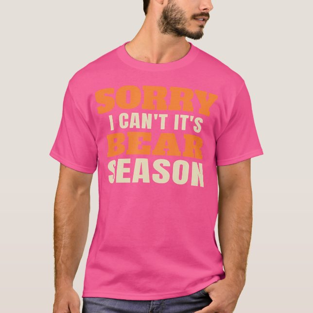 Rolig Björnjakt T Shirt (Framsida)
