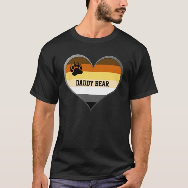 Rolig björnpride t shirt (Framsida)