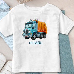 Rolig blå gul dumper t shirt