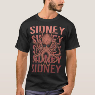 Rolig bläckfisk Sidney T Shirt