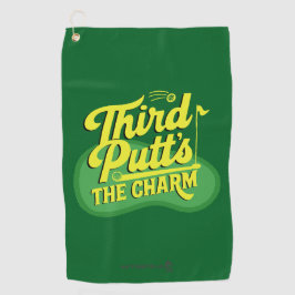 Rolig Blandad Golf Pappa Tredje Puttarna Ger Charm