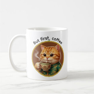 Rolig Blinkande Lucky Cat Kaffe Mugg Mall - Men