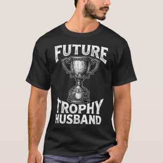 Rolig Blivande Brudgum Trofé T-shirt