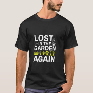 Rolig Blommig Fantasi i Trädgården Älskar Trädgård T Shirt