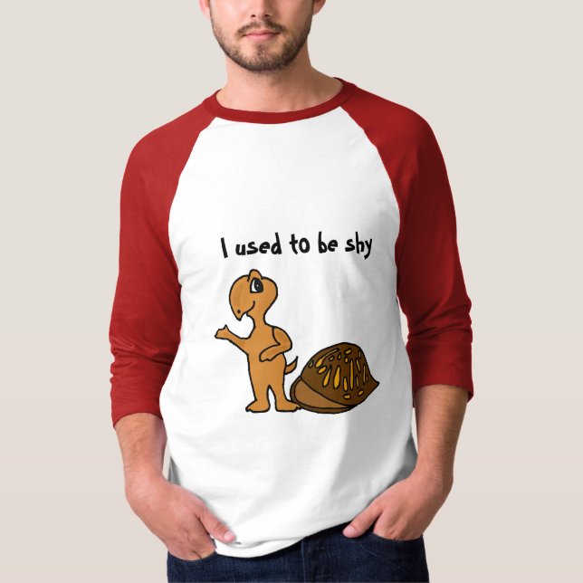 Rolig blyg T-tröja för sköldpadda AF Tee Shirt (Framsida)