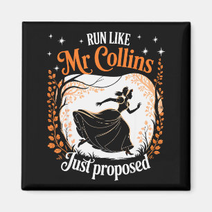 Rolig Bok Meme Spring som om Mr Collins just hade Magnet