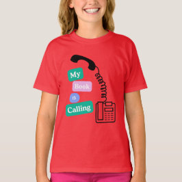 Rolig bokälskare läser Citat T Shirt
