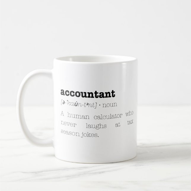 Rolig bokförarmugg kaffemugg (Vänster)