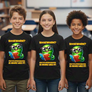 Rolig Bokmask? Uppslagsmask är mer som det! T Shirt