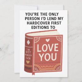 Rolig boksligt födelsedags kort perfekt för bokäls
