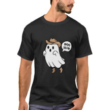 Rolig "Boo Haw" Söt Cowboy Spöke Puns