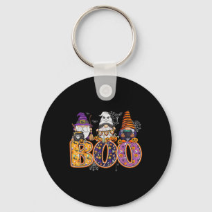Rolig Boo Häxa Spindlar Pumpa Glad Halloween G Nyckelring