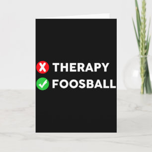 Rolig Bordfotboll Fotboll Foosball Älskare  Kort