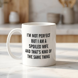 Rolig bortskämd fru kaffemugg