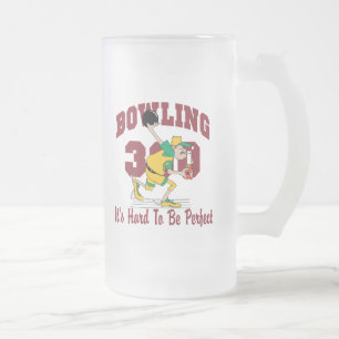 Rolig bowling 300 frostat ölglas