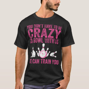 Rolig Bowling Barn Bowlare Bowling Älskare T Shirt