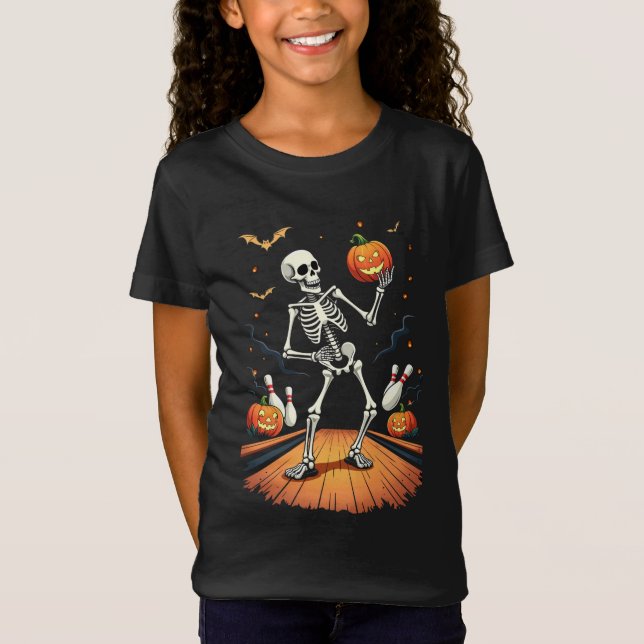 Rolig Bowling & Sportig Livsstils T-Shirt Art Stud (Framsida)