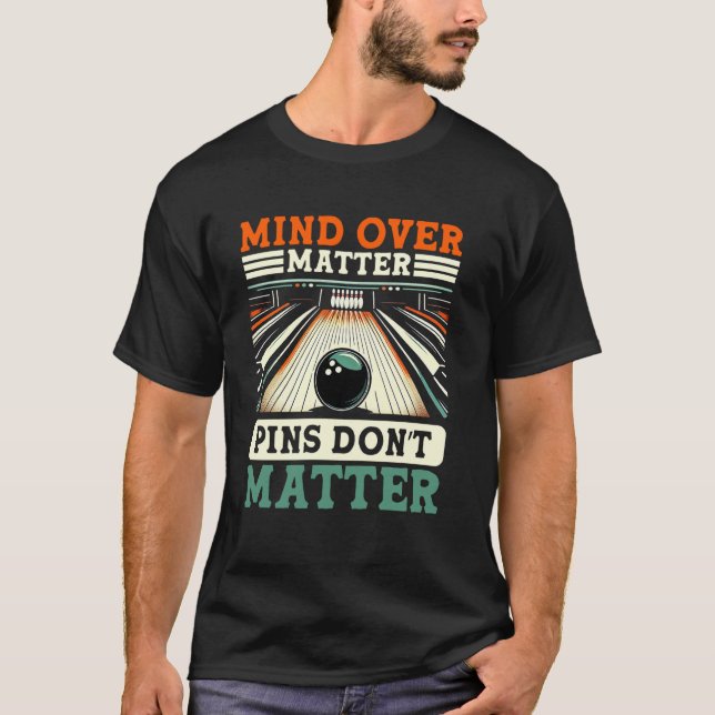 Rolig bowling t shirt (Framsida)