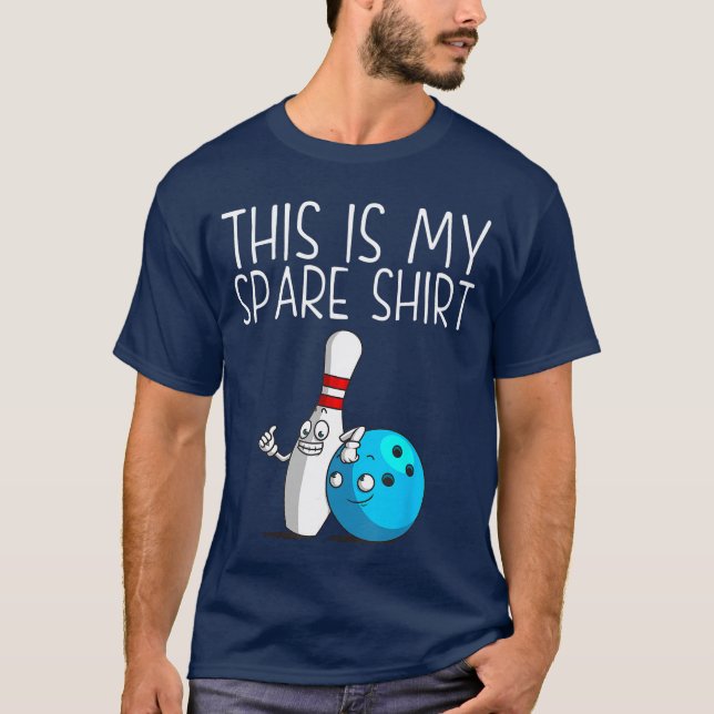 Rolig bowlingpresent för män kvinnor Cool bowlare  T Shirt (Framsida)