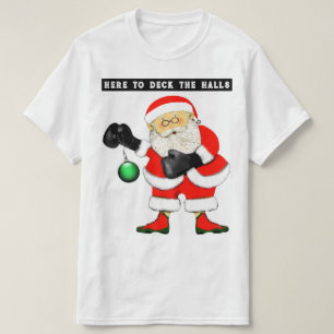 Rolig Boxning Boxare Jul T Shirt