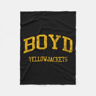 Rolig Boyd High School Hs Boyd Fleecefilt