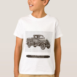 Rolig brandbil för barn t shirt