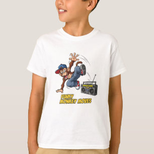 Rolig Breakdance Apa Hip-Hop Dans T Shirt