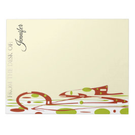 Rolig brevpapper anteckningsblock