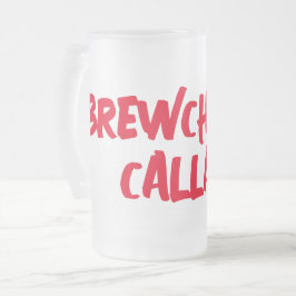 Rolig Brewchacho Frostat Ölglas
