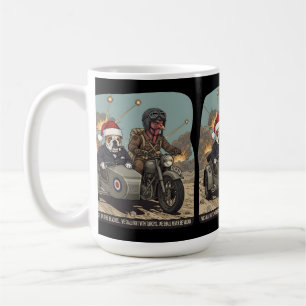 Rolig brittisk jul kaffemugg
